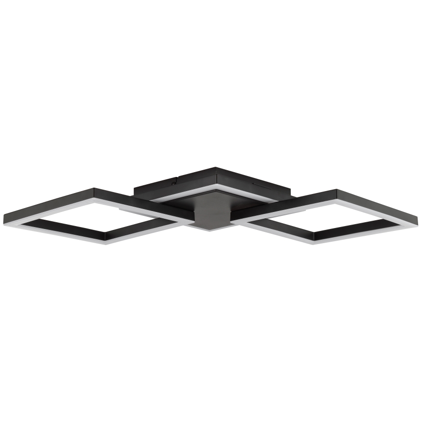 Brilliant - LED Candeeiro de tecto JORVIC LED/21W/230V 28x61,5 cm preto