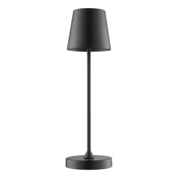 Brilliant - LED dimerizável recarregável com controlo tátil para exterior, lâmpada de mesa ELORA LED/2,5W/5V 2700K 2600 mAh IP44 preta
