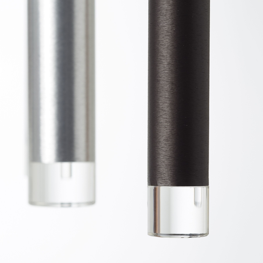 Brilliant - Lustre LED dimerizável suspenso por cabo CEMBALO LED/70W/230V cromado mate/preto/castanho