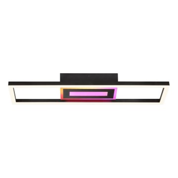 Brilliant - LED RGBW Dimerizável candeeiro de teto BESSON LED/20W/230V 3000-6500K preto + comando remoto