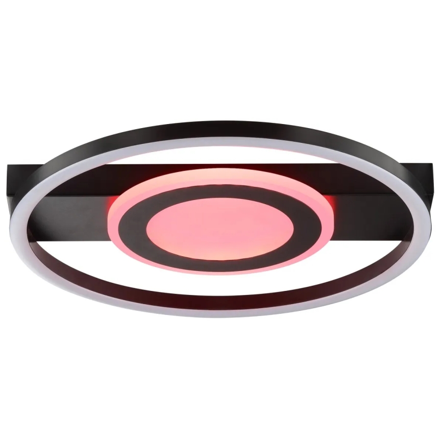 Brilliant - Candeeiro de teto LED RGBW dimerizável MAUREEN LED/20W/230V 3000-6500K preto + comando remoto