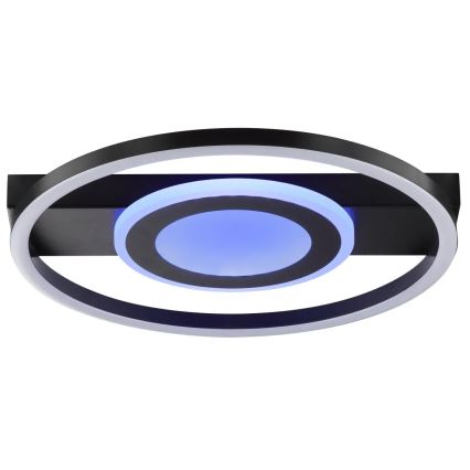 Brilliant - Candeeiro de teto LED RGBW dimerizável MAUREEN LED/20W/230V 3000-6500K preto + comando remoto