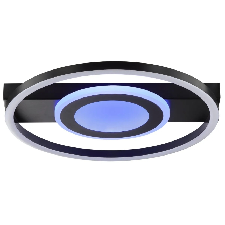 Brilliant - Candeeiro de teto LED RGBW dimerizável MAUREEN LED/20W/230V 3000-6500K preto + comando remoto