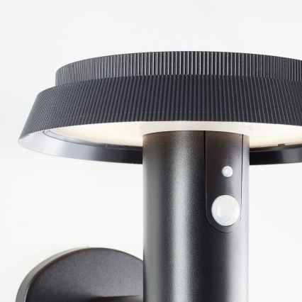 Brilliant - Luminária de parede solar LED com sensor ALVERO LED/4W/3,7V 2000 mAh IP44