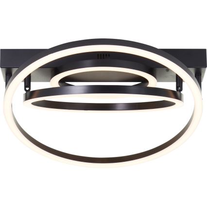 Brilliant - Luminária de teto LED dimável PEDLEY LED/36W/230V preta