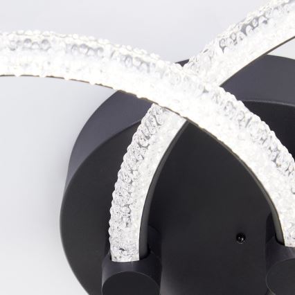 Brilliant - Luminária de Teto LED Dimensional AYDIN LED/34W/230V 3000-6500K preta + controle remoto