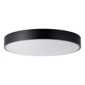 Brilliant - Luminária de teto LED dimerizável SLIMLINE LED/60W/230V 3000-6500K Ø 49 cm preta + controlo remoto