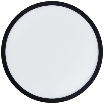 Brilliant - Luminária de teto LED MILTON LED/24W/230V Ø 42 cm preta