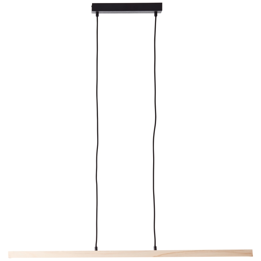 Brilliant - Lustre LED suspenso por cabo ARION LED/22W/230V, acabamento em pinho
