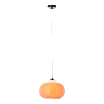 Brilliant - Lustre suspenso BLOP 1xE27/60W/230V laranja