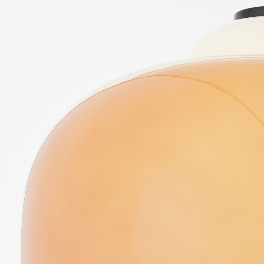 Brilliant - Lustre suspenso BLOP 1xE27/60W/230V laranja