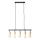 Brilliant - Lustre suspenso por cabo TIFFANY 5xE27/28W/230V preto/bambu