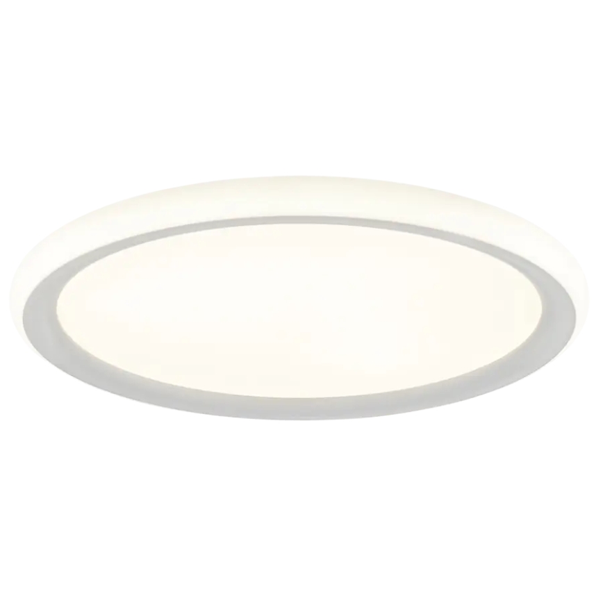 Brilliant - Plafon LED regulável CARLOZ LED/16W/230V diâmetro 30 cm branco