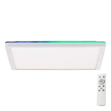 Brilliant - Plafon LED RGBW regulável SALTERY LED/20W/230V 3000-6500K + comando à distância