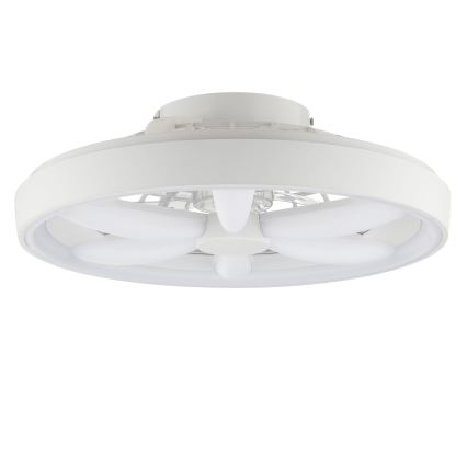 Brilliant - Ventoinha de teto LED RGBW regulável com iluminação GAIANO LED/48W/230V 2700-6500K branco + comando