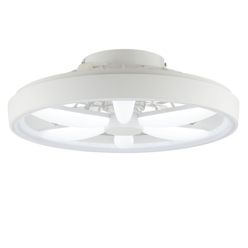 Brilliant - Ventoinha de teto LED RGBW regulável com iluminação GAIANO LED/48W/230V 2700-6500K branco + comando