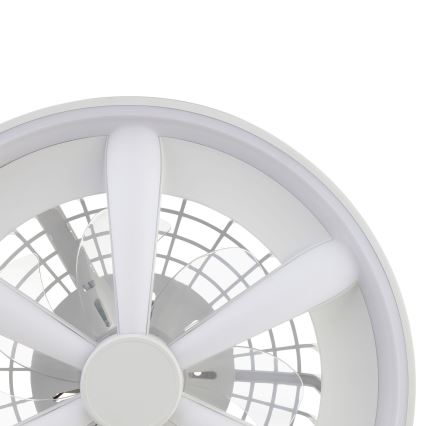 Brilliant - Ventoinha de teto LED RGBW regulável com iluminação GAIANO LED/48W/230V 2700-6500K branco + comando