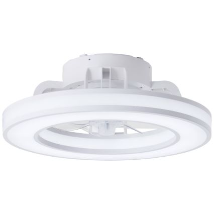 Brilliant - Ventoinha de teto LED RGBW regulável MONDELLO LED/26W/230V 2700-6500K diâmetro 41,5 cm branco + comando