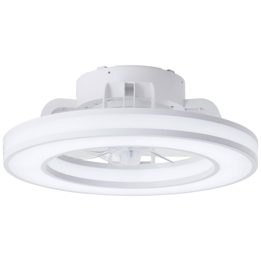 Brilliant - Ventoinha de teto LED RGBW regulável MONDELLO LED/26W/230V 2700-6500K diâmetro 41,5 cm branco + comando