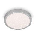 Brilo 3649-014 - Iluminação de teto de casa de banho LED RUNA LED/18,5W/230V IP44 prateado