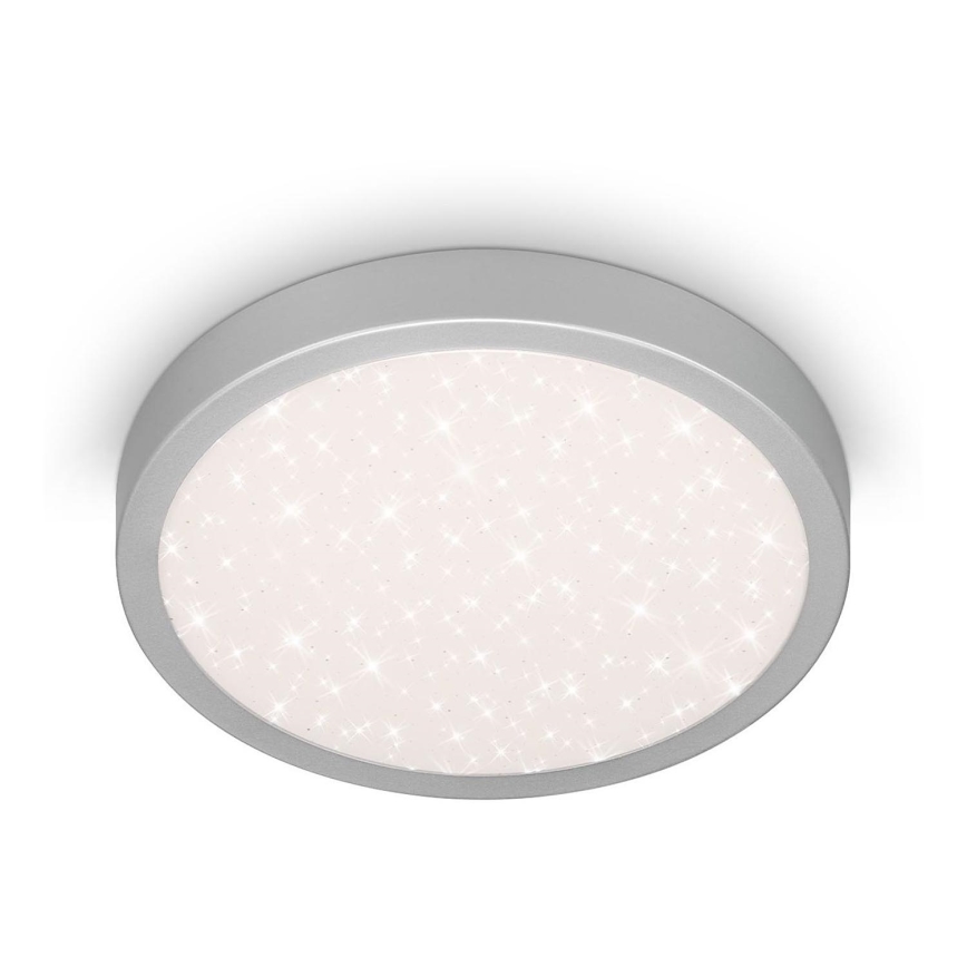 Brilo 3649-014 - Iluminação de teto de casa de banho LED RUNA LED/18,5W/230V IP44 prateado
