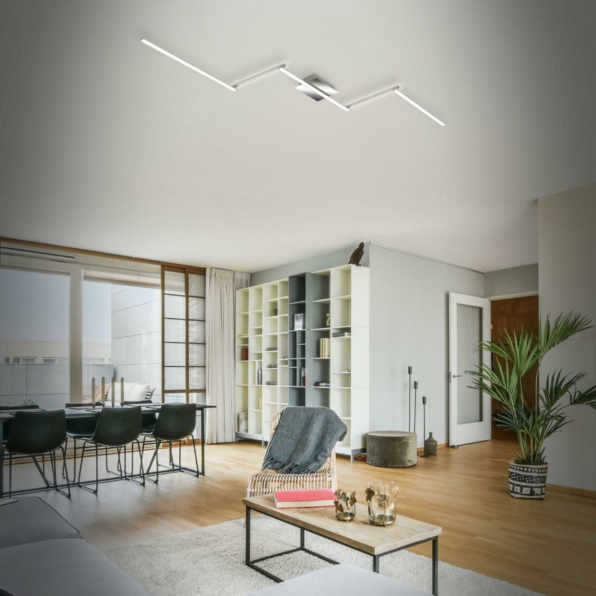 Brilo 3737-018 - Iluminação de teto LED com regulação SMART LED/24W/230V 3000-6500K Wi-Fi Tuya + controlo remoto