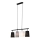 Brilo 4027-045 - Candelabro suspenso SHADES 4xE27/40W/230V