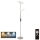 Brilo - Candeeiro de chão LED com regulação LED/29,5W/230V + LED/3,5W 3000-6000K + controlo remoto