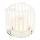 Brilo - Candeeiro de mesa LED para exterior com regulação LED/2W/5V IP44 branco