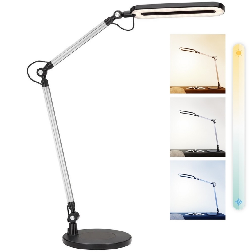 Brilo - Candeeiro de mesa táctil LED com regulação LED/6,6W/230V 3000/4000/6000K