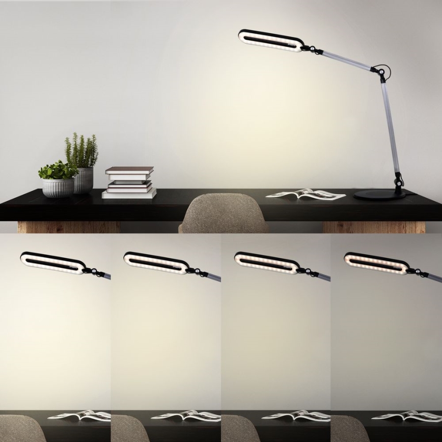 Brilo - Candeeiro de mesa táctil LED com regulação LED/6,6W/230V 3000/4000/6000K