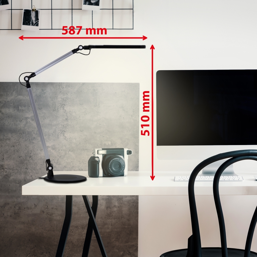 Brilo - Candeeiro de mesa táctil LED com regulação LED/6,6W/230V 3000/4000/6000K