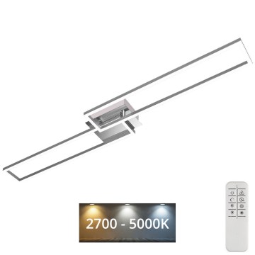 Brilo - Candelabro integrado LED com regulação FRAME 2xLED/20W/230V 2700-5000K + controlo remoto