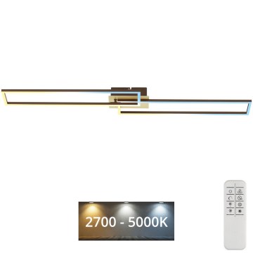 Brilo - Candelabro integrado LED com regulação FRAME 2xLED/20W/230V 2700-5000K + controlo remoto