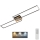 Brilo - Candelabro integrado LED com regulação FRAME 2xLED/20W/230V 2700-5000K + controlo remoto