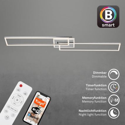 Brilo - Candelabro integrado LED com regulação FRAME 2xLED/20W/230V 2700-6500K Wi-Fi Tuya + controlo remoto