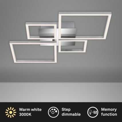 Brilo - Candelabro integrado LED com regulação FRAME LED/44W/230V