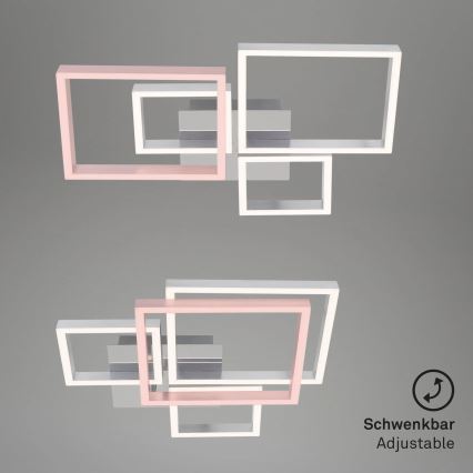 Brilo - Candelabro integrado LED com regulação FRAME LED/44W/230V