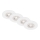 Brilo - CONJUNTO 4x Foco de encastrar de casa de banho LED LED/4,9W/230V IP44 branco
