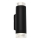 Brilo - Iluminação de parede exterior LED 2xGU10/4,7W/230V IP44 4000K preto