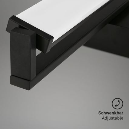 Brilo - Iluminação de parede LED com regulação LED/18W/230V 2700-4000K preto