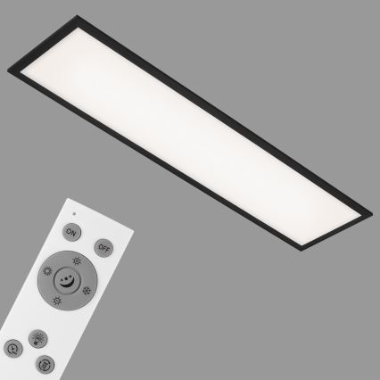 Brilo - Iluminação de teto LED com regulação PIATTO LED/24W/230V 3000-6500K 100x25 cm + controlo remoto
