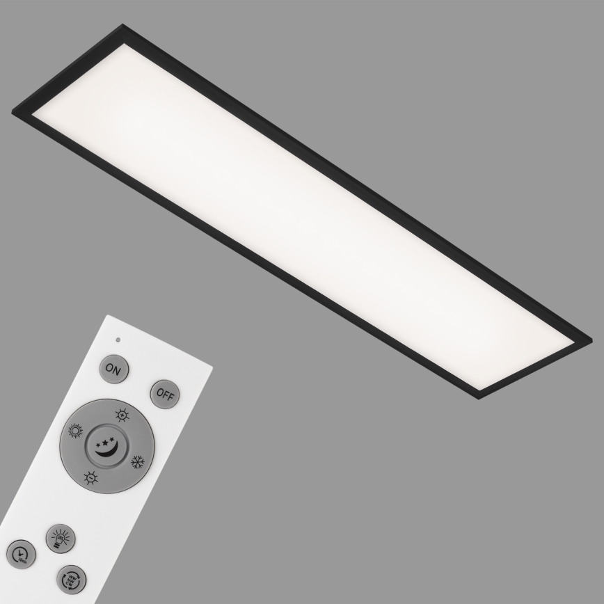 Brilo - Iluminação de teto LED com regulação PIATTO LED/24W/230V 3000-6500K 100x25 cm + controlo remoto