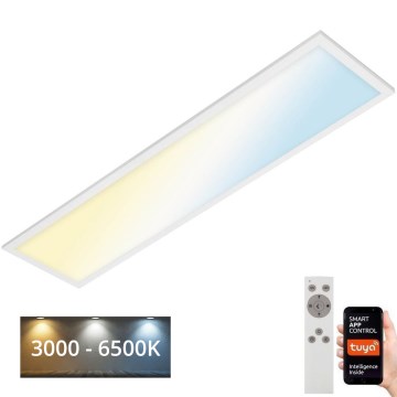 Brilo - Iluminação de teto LED com regulação PIATTO LED/28W/230V 3000-6500K Wi-Fi Tuya + controlo remoto