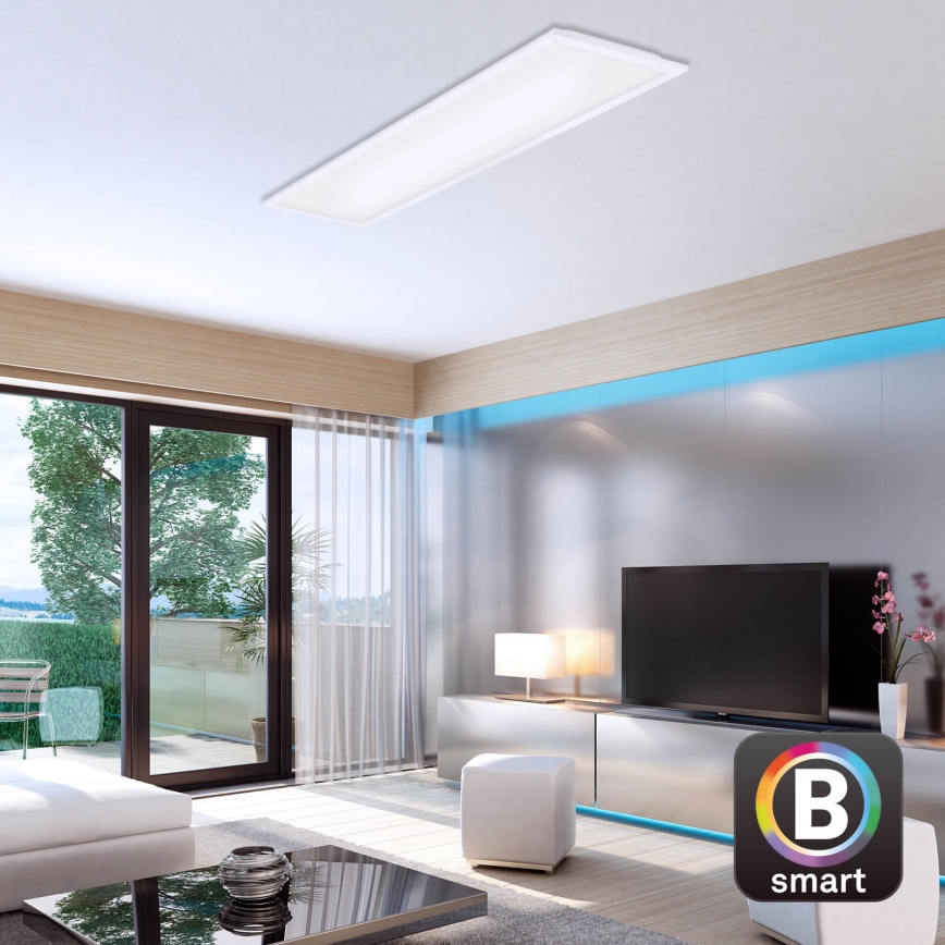 Brilo - Iluminação de teto LED com regulação PIATTO LED/28W/230V 3000-6500K Wi-Fi Tuya + controlo remoto