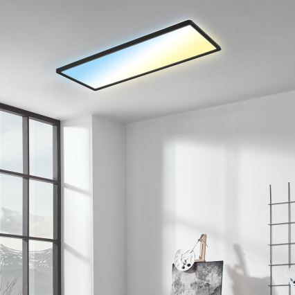 Brilo - Iluminação de teto LED com regulação SLIM LED/23W/230V 2700-6500K + controlo remoto