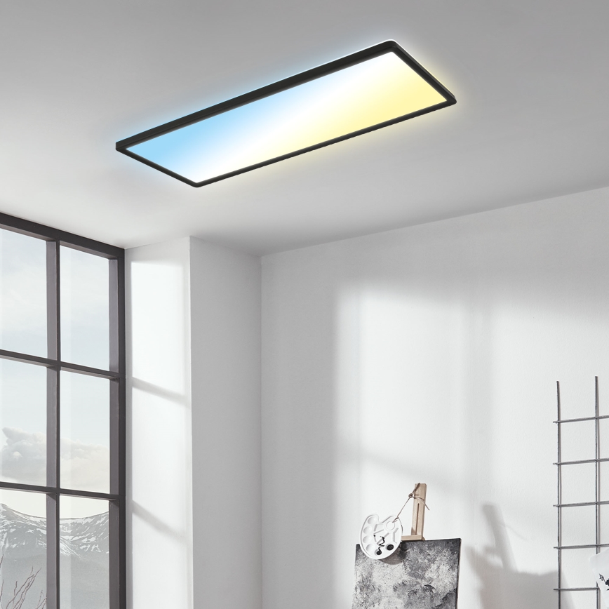 Brilo - Iluminação de teto LED com regulação SLIM LED/23W/230V 2700-6500K + controlo remoto