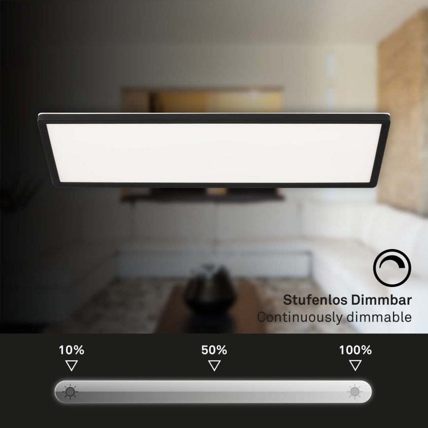 Brilo - Iluminação de teto LED com regulação SLIM LED/23W/230V 2700-6500K + controlo remoto
