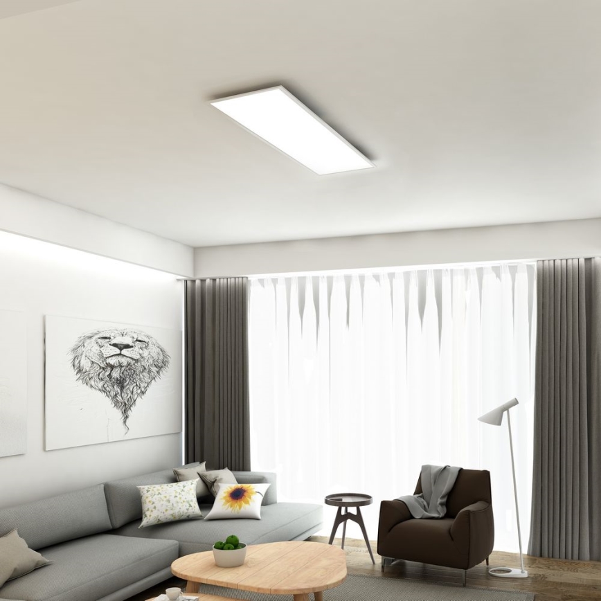 Brilo - Iluminação de teto LED com regulação SLIM LED/24W/230V 3000-6500K 100x25 cm + controlo remoto