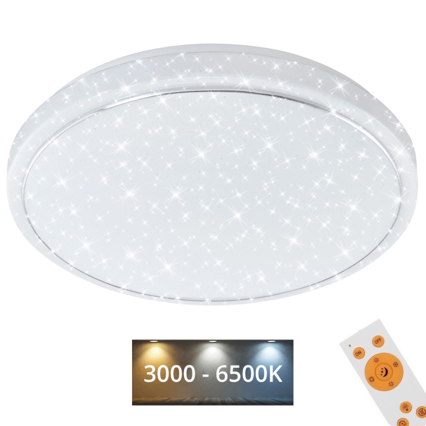 Brilo - Iluminação de teto LED com regulação STARRY SKY LED/18W/230V 3000-6500K + controlo remoto